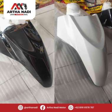 Dek Body Vario Techno 125 [1] Putih - Spakbor Depan