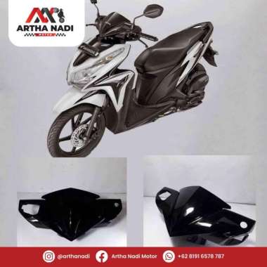 Dek Body Vario Techno 125 [1] Hitam - Batok Depan