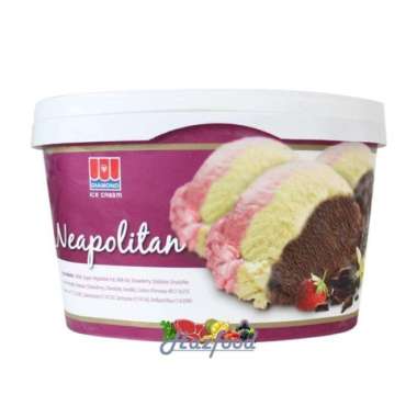 Promo Harga Diamond Ice Cream Neapolitan 700 ml - Blibli