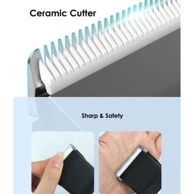 LANGBA Alat Cukur Elektrik Bulu Hewan Hair Clipper Micro Adjustment C95 Gunting Bulu Hidung Alat Cukur Rambut Lengkap Jigjag Untuk Lab Hair Aksesor IH