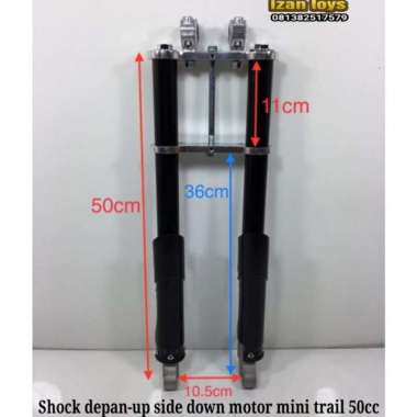 Shock depan motor mini trail-shock upside down mini trail 50cc Multicolor