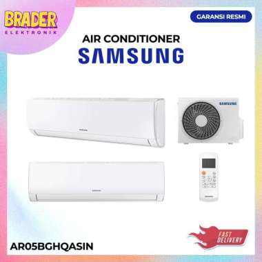 AC Samsung 1/2 PK AR05BGHQASIN AC 1/2 PK Split Standard R-32 AC + Spare part