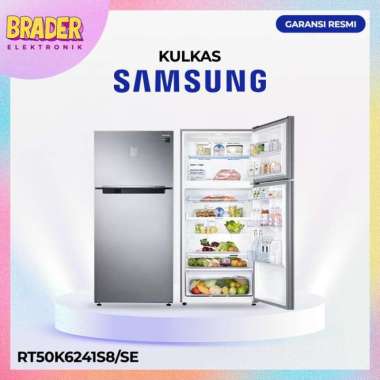 PROMO KULKAS 2 PINTU SAMSUNG RT50K6241S8/SE 500 LITER