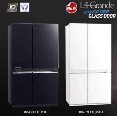 KULKAS MITSUBISHI 4 PINTU MR-L72E 670 LITER