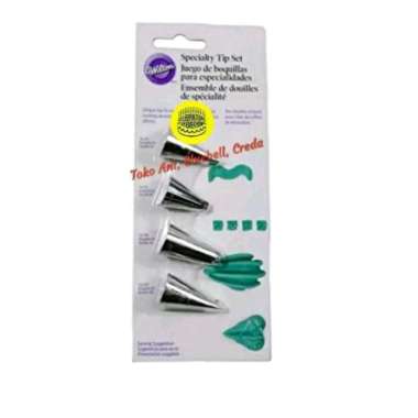 Wilton specialty tip set 4 / Specialty tip set 4 Ori Wilton #: 44, 83, 105, 353 ( 0418-9614 )