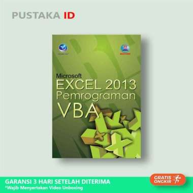 Buku Microsoft Excel 2013 Pemrograman VBA
