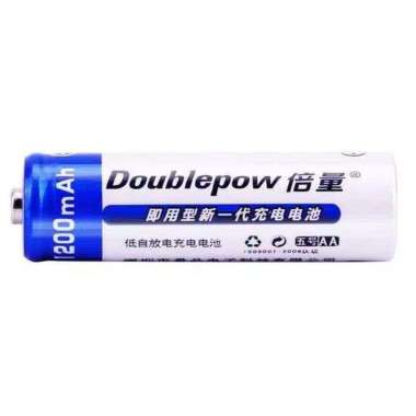 Baterai AAA DoublePow Rechargeable Recharge 900Mah doublepow.AA