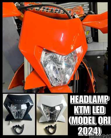 HEADLAMP / LAMPU DEPAN KTM NEW MODEL ORIGINAL ENDURO PUTIH