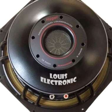 Speaker Komponen 18 Inch HUPER SCB 18L1200A 18L1200 A Carbon