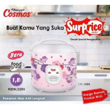 COSMOS Rice Cooker - CRJ 3305 Surprise Edition - Cosmos CRJ 3305 1.8L