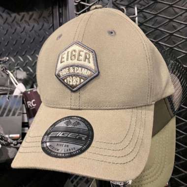 EIGER1989 TOPI PRIA STUSON CAP - OLIVE S/M