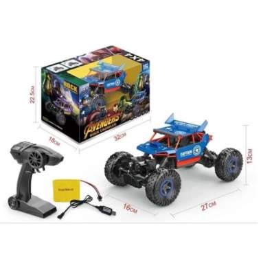 MOBIL REMOT CONTROL OFFROAD 4X4 1:18 AVENGERS - RC OFFROAD 4WD AVENGER