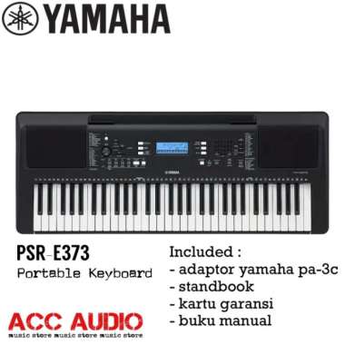 Keyboard YAMAHA PSR-E373 / PSR E373 / PSRE373 Garansi 1 Tahun