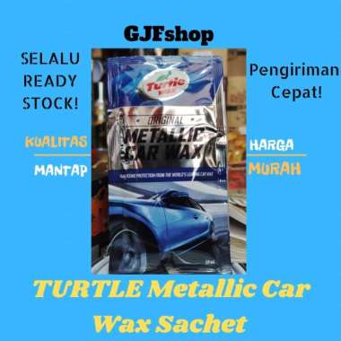 Turtle Wax Metallic Car Wax Sachet Pengkilap Cat Mobil 50ml
