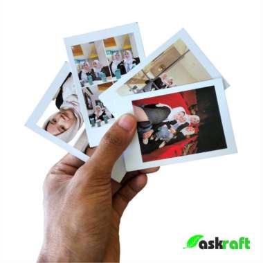 Askraft Album Foto Keluarga Cetak Polaroid Kirim Sendiri