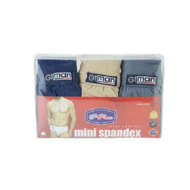 GT MAN MINI BRIEF SPANDEX BOX 708 3 S L