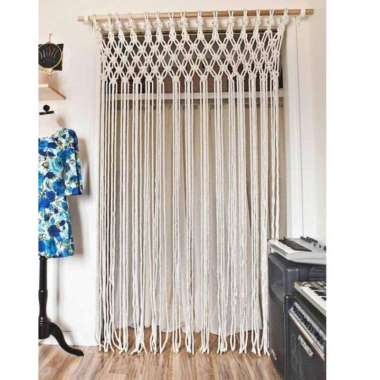 Gorden / Tirai makrame | Macrame curtain 001