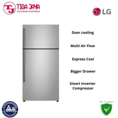 LG GNC702HFCL INVERTER LG KULKAS 2 PINTU INVERTER G-NC702HFCL GN-C702