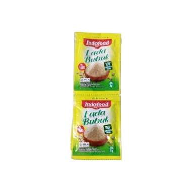 Indofood Ketumbar Bubuk, Lada Bubuk, dan Kunyit Bubuk per sachet Lada Bubuk