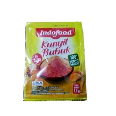 Indofood Ketumbar Bubuk, Lada Bubuk, dan Kunyit Bubuk per sachet Kunyit Bubuk