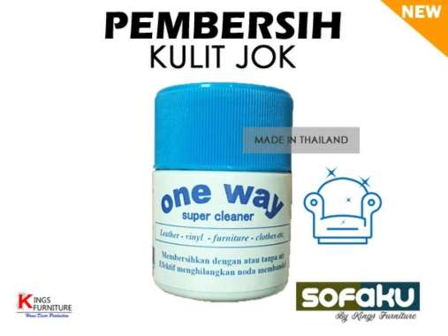 ONE WAY Super Cleaner Pembersih Jok Kulit Aman - Leather Cleaner