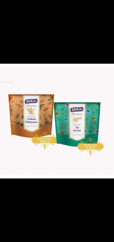DAHLIA pengharum pewangi ruangan HERITAGE SERIES CENDANA TEH KERATON TEH KERATON