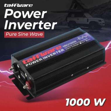 Power Inverter Mobil Pure Sine Wave DC 24 to AC 220V 1000W NBQ1000 Aki Pemutus Matic Otomatis Remot 