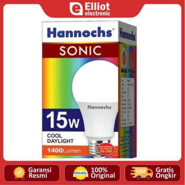 Lampu Hannochs Hannoch LED Sonic / 3 Watt 5 - 7 - 9 - 12 - 15 - 20 - 25 Watt Cahaya Putih 15WATT
