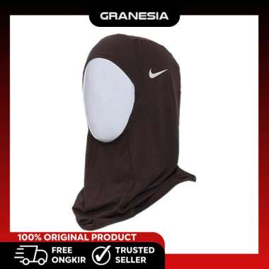 Nike Pro 2.0 Women Hijab 003533231|Baju Muslim Sporty HIjab M/L Brown
