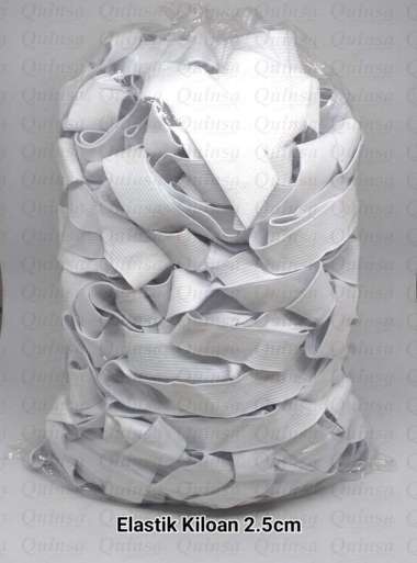 Karet Elastis Kiloan 1KG / Karet Celana Elastis Kiloan 1kg 2.5cm