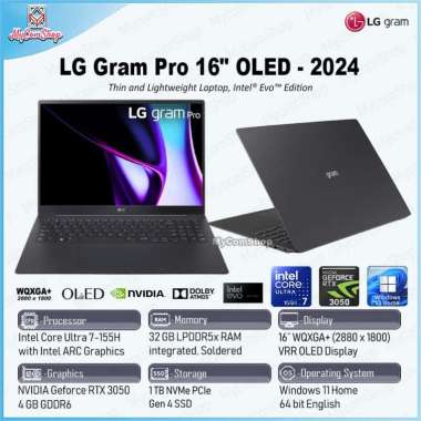 Jual Lg Gram Pro 17 17z90sp Ultra 7 155h 32gb RAM 2tb Ssd Rtx 3050 Jual Lg Gram Pro 17 17z90sp Ultra 7 155h 32gb RAM 2tb Ssd Rtx 3050