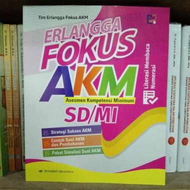 Erlangga Fokus AKM SD/MI - tim Erlangga Fokus AKM Multivariasi Multicolor