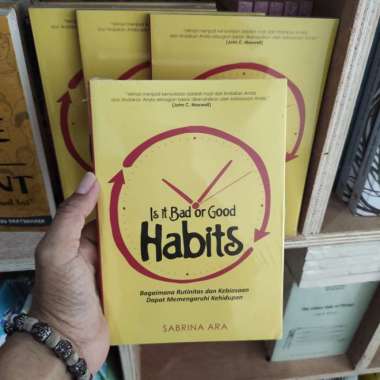 BUKU BEST IS IT BAD OR GOOD HABITS Multivariasi Multicolor
