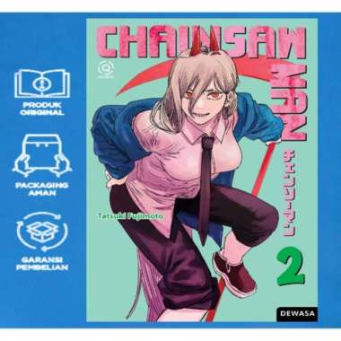 Komik AKASHA : Chainsaw Man Vol 02 / Multivariasi Multicolor