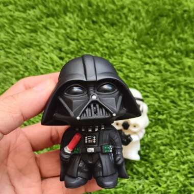 Action Figure Starwars Darth Vader and Stormtrooper set