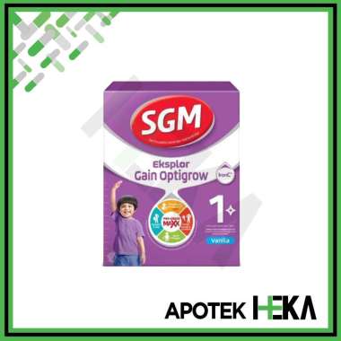SGM Eksplor Gain Optigrow 400 g Vanila - Susu Pertumbuhan