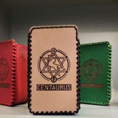 Sleeve kulit case kulit C3nta M200 Centaurus M200 Khaki