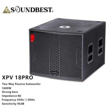 Subwoofer Pasif Soundbest XPV 18 PRO Original 18 inch