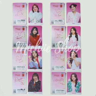 Photocard JKT48 x Telkomsel Official | Voucher kuWOTA JKT48 Freya