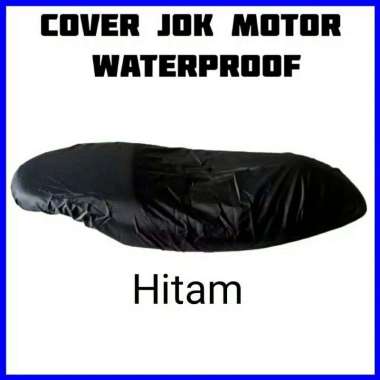 Sarung Jok Pelindung jok motor VIXION CB150R VERZA MEGAPRO TIGER BYSON Ukuran L Hitam