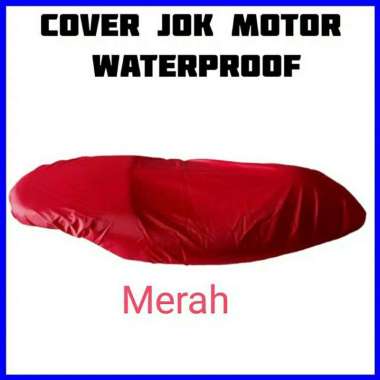 Sarung Jok Pelindung jok motor VIXION CB150R VERZA MEGAPRO TIGER BYSON Ukuran L Merah