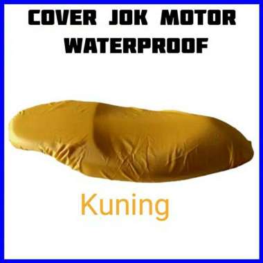 Sarung Jok Pelindung jok motor VIXION CB150R VERZA MEGAPRO TIGER BYSON Ukuran L Kuning