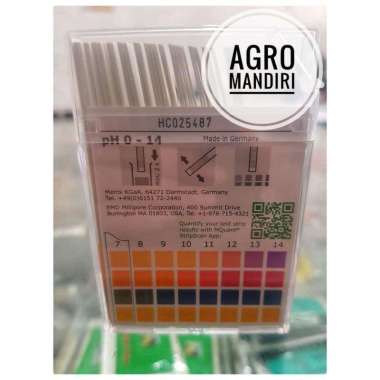 Kertas Lakmus 100 Strip Merck / pH Meter Paper Universal 0-14 Original