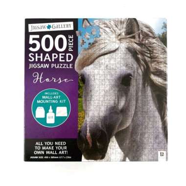Hinkler Jigsaw Gallery 500 Piece Shaped Jigsaw Horse