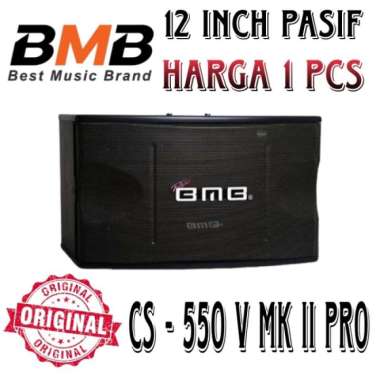 Speaker Karaoke BMB 12 Inch CS 550 V MK II PRO, Garansi Resmi 3 Tahun
