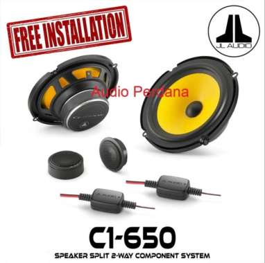 Speaker JL Audio Split 2 Way C1-650 Resmi &amp; Original