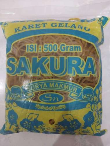 karet gelang kuning/karet gelang kecil/ karet /gelang karet ( 500 g)