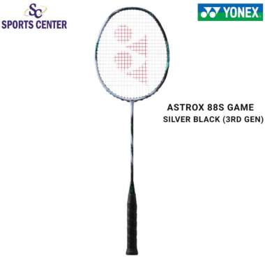 New Raket Badminton Yonex Astrox 88S / 88 S GAME 3RD GEN Silver Black