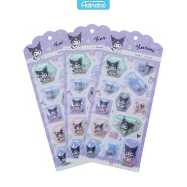 Kuromi Shaker Stickers 2432-6130 - Adinata / Sticker