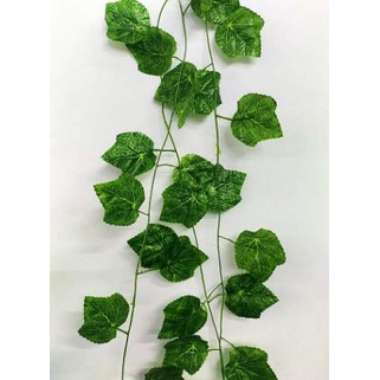 Raja Import 5293 Daun Rambat Palsu / Artificial Plastik / Daun Imitasi / Sulur Daun Imitasi / Daun H